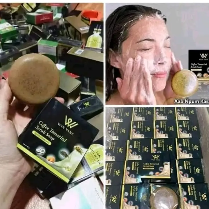 xà bông cafe rửa mặt phù hợp mọi loại da Làm trắng răng