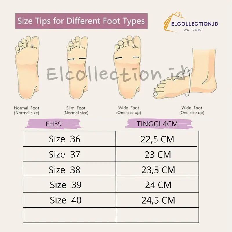 EH59 | Sandal Selop Wanita Motif Baru | Sendal Wanita Modis Elegan | Sandal Silang Selop Wanita Tinggi 4,5 CM 5