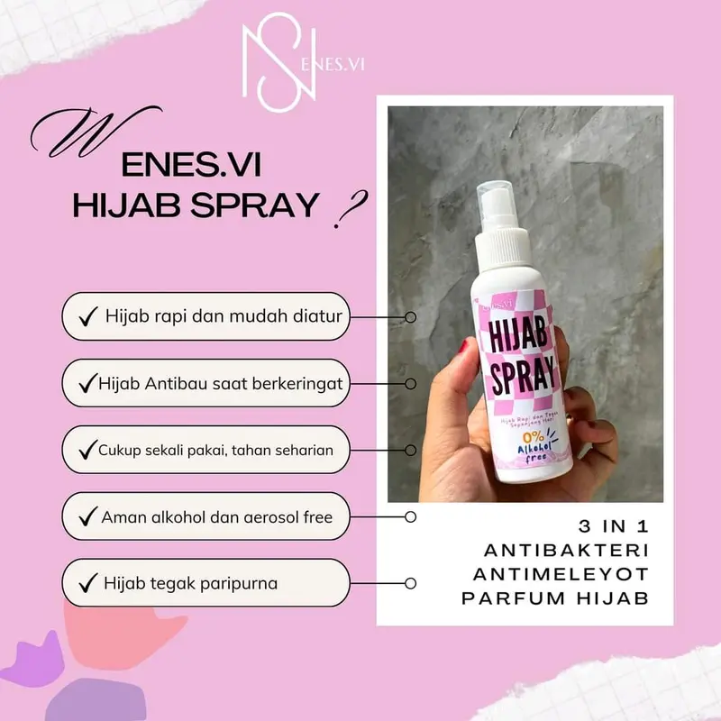 GROSIR List 10  HIJAB SPRAY 2