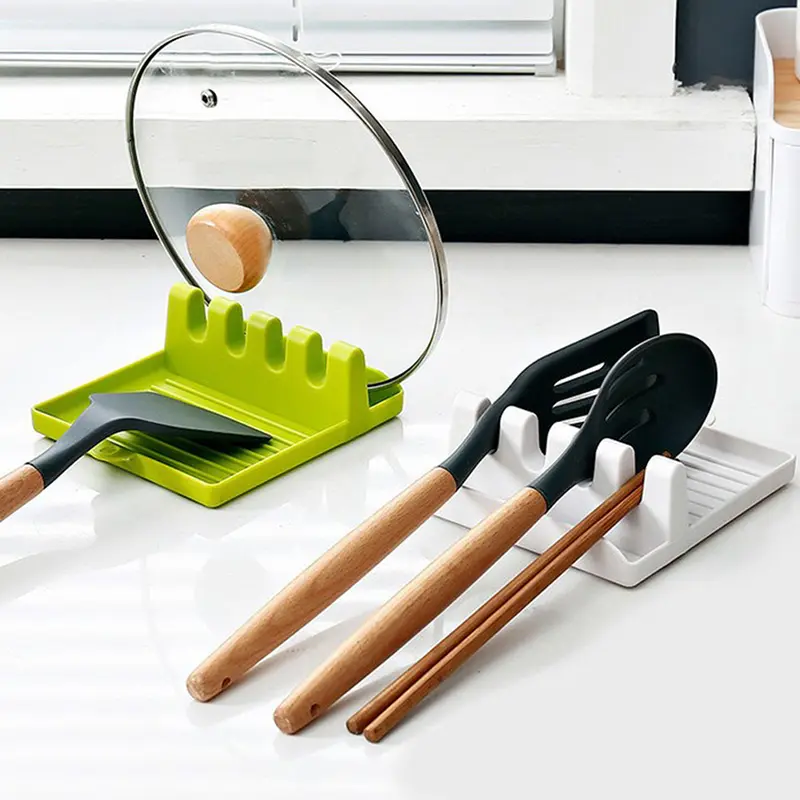 UUU-Giá Đỡ Thìa Nhà Bếp, Giá Đỡ Nĩa, Thìa, Kệ Sắp Xếp, Giá Đựng Đũa, Miếng Đệm