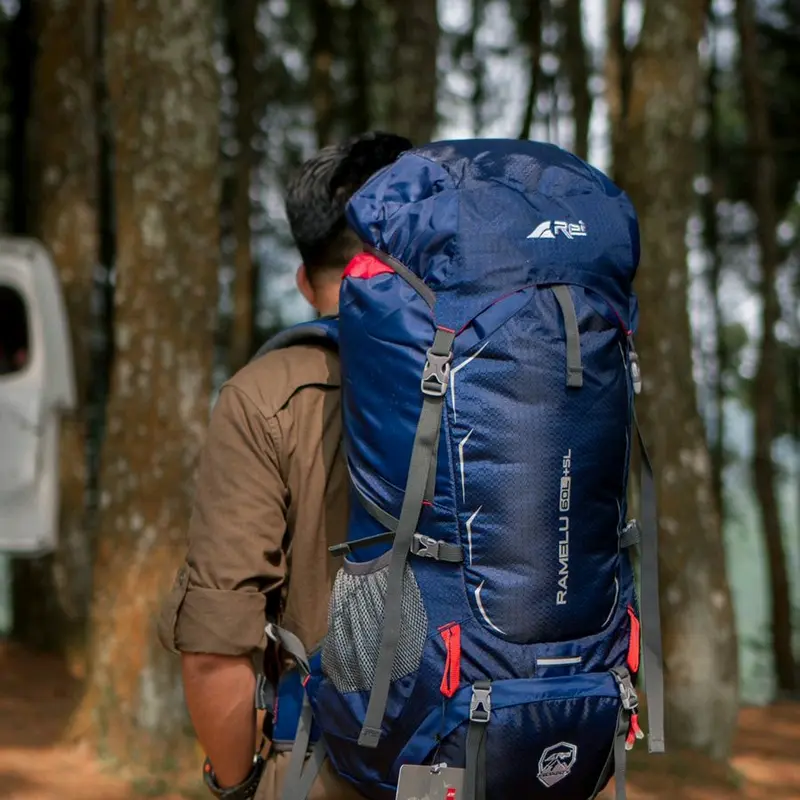 Tas punggung Carrier Ramelu 60+5L Arei Outdoordear 3