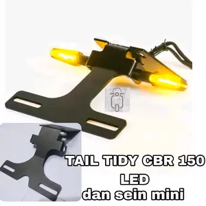 tail tidy dan sein mini dudukan plat nomer CBR 150 LED facelift Besi