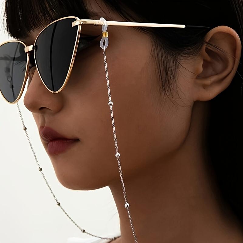1pc Bohemian Style Metal Beaded Eyeglass Chain - Anti-Slip Holder for Women, Durable Zinc Alloy, Perfect Daily Wear & Decorative Accessories, Everyday Accessory|Bohemian Accessory|Durable Alloy jewelry 2