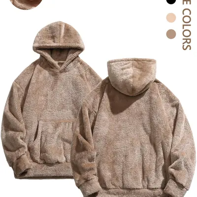 Selected Mens Fluffy Hoodie Review TikTok Shop