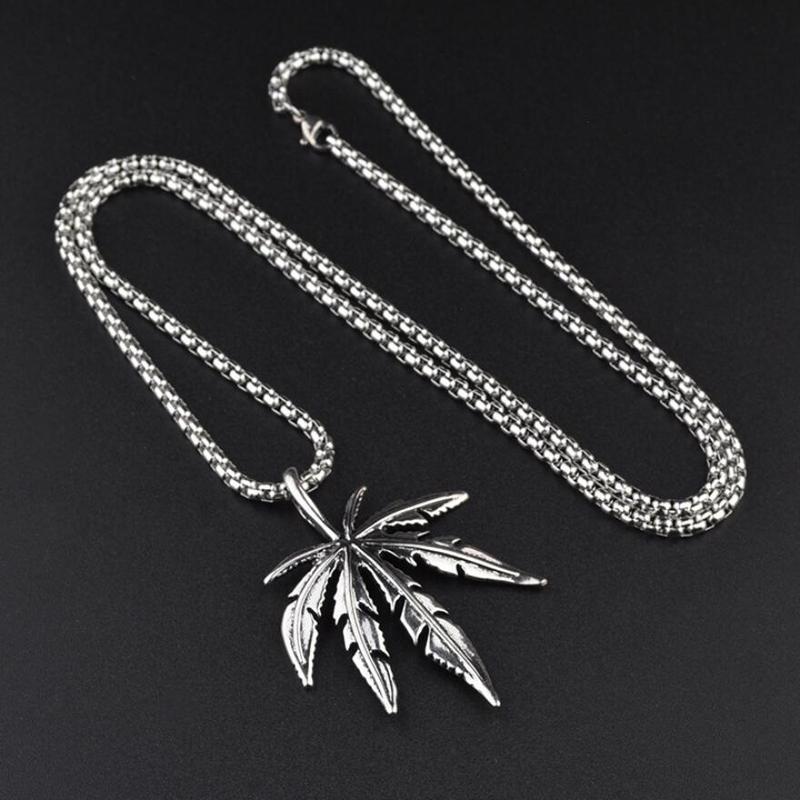 Vòng Cổ Lá Phong, Mồ Hôi, Thời Trang Nam, Phong Cách Đường Phố Ngầu, Dễ Phối Đồ, Làm Bằng Thép Titan, Dây Chuyền Áo Len, Thích Hợp Cho Người Nổi Tiếng Trên Internet, Mặt Dây Chuyền Hip Hop Dài Ins, Thích Hợp Cho Nữ, Phụ Kiện Nhảy Disco Voi Trang Sức