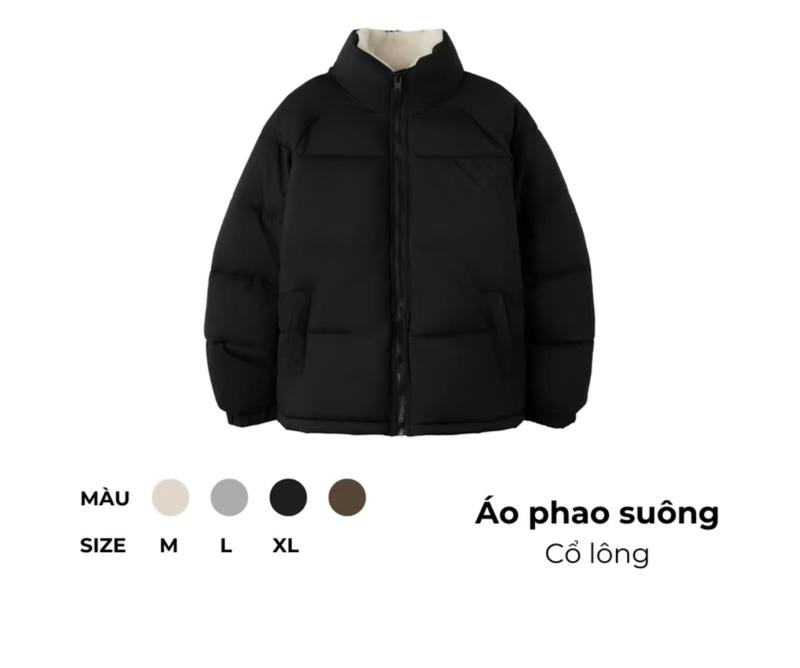Product Introduction of [Mở Bán ] Áo Phao Nam lót Lông cừu mềm mịn Giữ nhiệt Siêu Ấm tay sỏ ngón tiện lợi Menswear Có Túi Jacket 8