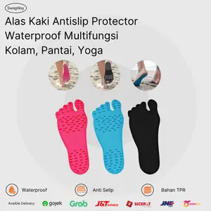Alas kaki Protector Pelindung Kaki Barefoot Stick Nakefit Insole Beach Foot Protektor