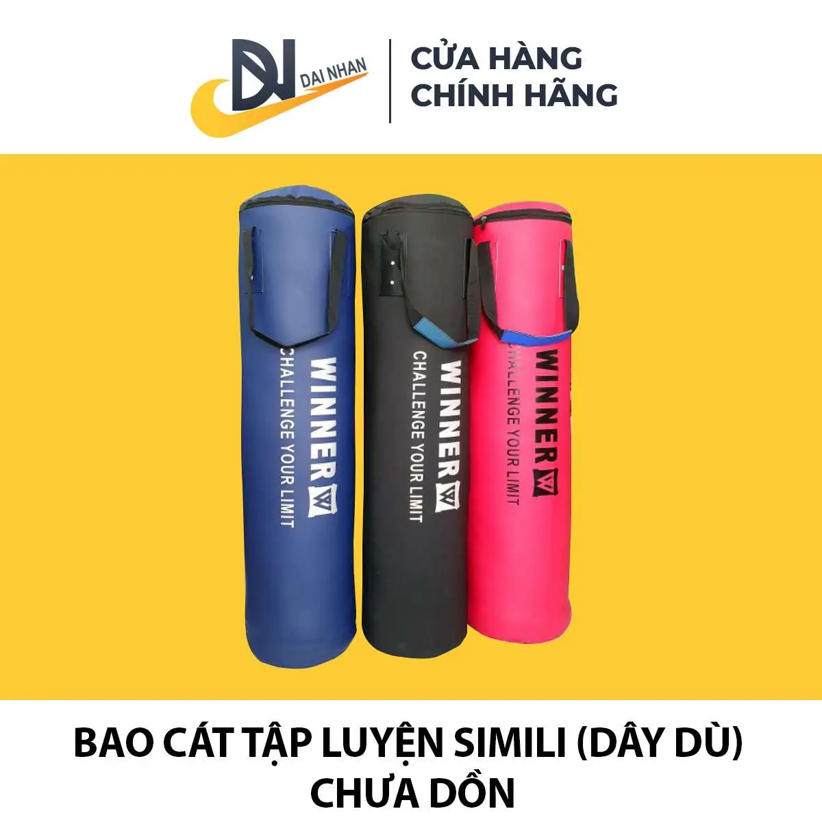 Bao cát tập luyện (dây dù) chưa dồn