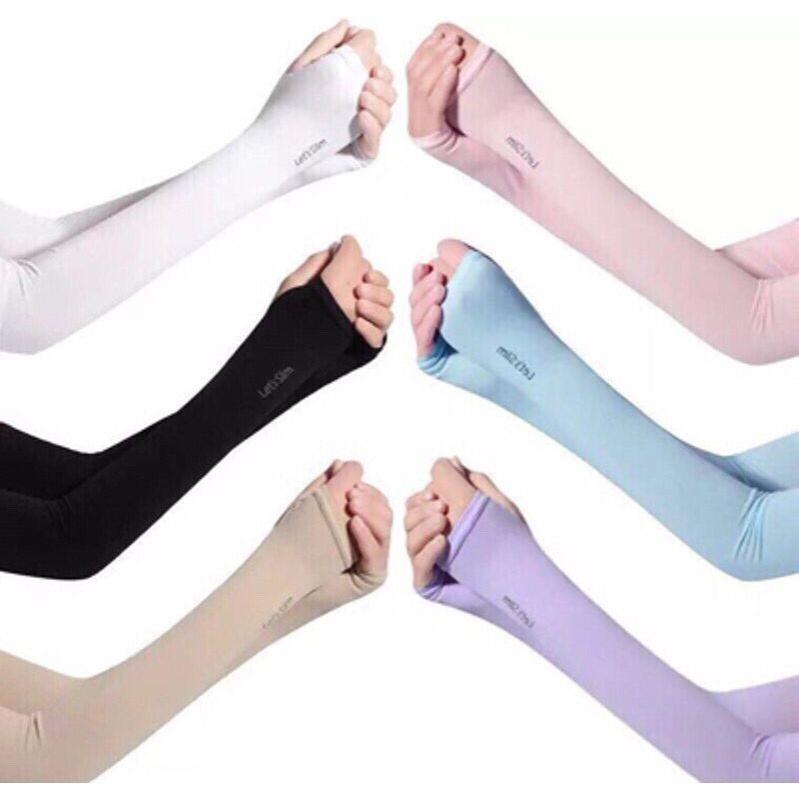 Bộ 2 Găng Tay Chống Nắng, Bao Tay Hở Ngón, Găng Tay Xỏ Ngón Đi Nắng Phụ Kiện Nam Chống Trơn Chống Trơn Trượt
