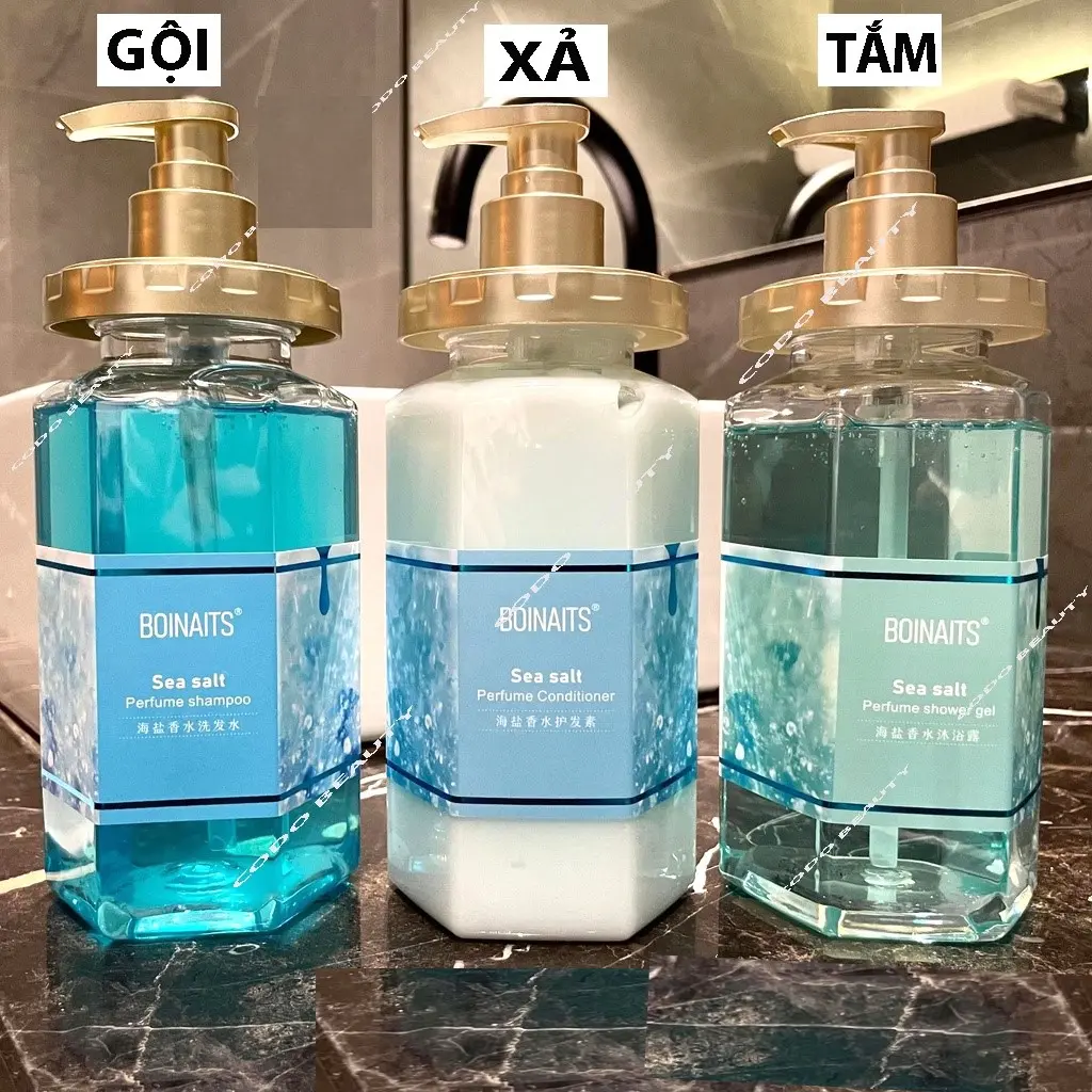 [CHINH HANG] Combo 3 Sản Phẩm: Sữa Tắm, Dầu Gội và Dầu Xả Dưỡng Tóc Dung Tích 500ML 1 chai