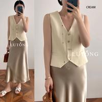 Gambar Premium Vest Rompi Atasan wanita Panjang Basic - SHOCKPINK dari HighTech Store Kota Administrasi Jakarta Barat 5 Tokopedia