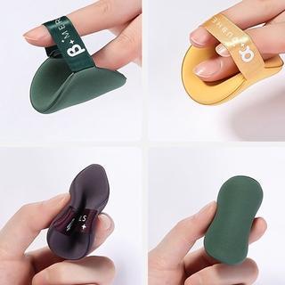 MSS- Spons Bedak Tabur Bentuk Bulat Beauty Powder Puff Foundation Makeup Blender Kuas 2
