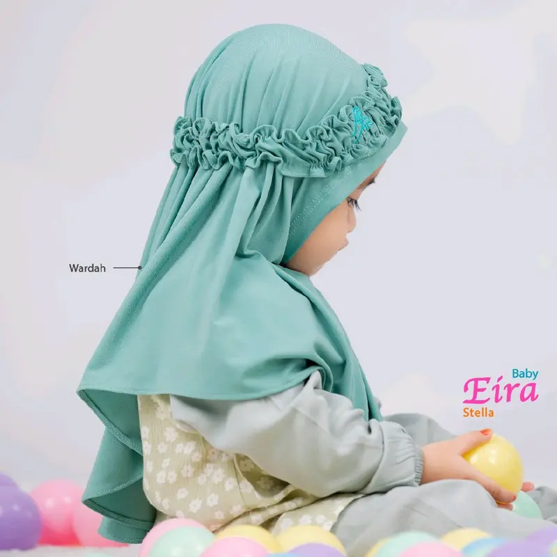 Hijab baby terbaru by AR Rafi ️Eira Baby️dengan desain yang super cute dan warna yang begitu cantik || (Anniha Collection) 3
