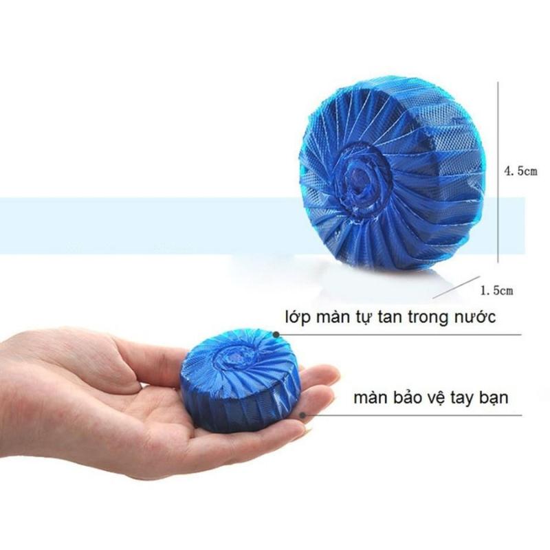 Combo 50 viên tẩy bồn cầu sạch sẽ, diệt vi khuẩn, không cần chùi rửa nhà vệ sinh, bồn cầu thơm tho, dễ dùng, tiện lợi, Làm Sạch bồn cầu