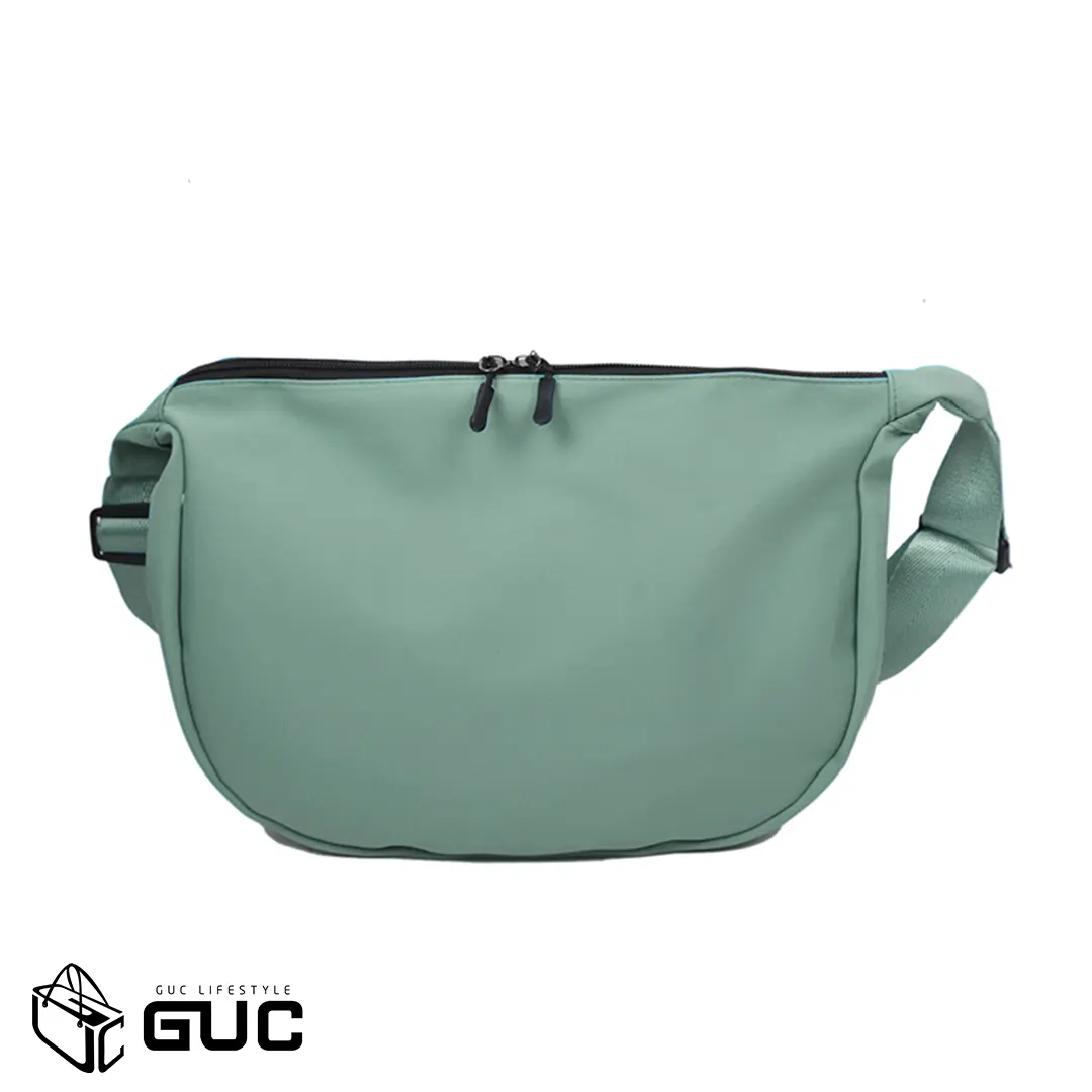 GUCSELECTED(B1743) กระเป๋าผ้าสะพายข้าง แฟชั่น สีสด มี 4 สี