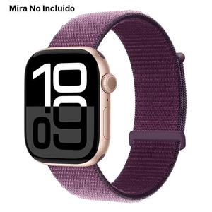 Correa de reloj de nylon (solo correa), correa de reloj de repuesto para Apple Watch Ultra 2/Ultra iWatch Series 10 9 8 7 6 5 4 3 SE, accesorios para relojes inteligentes, wearable