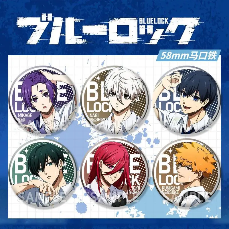 Blue Lock Anime & Comic Peripheral Jie Shi Yi Bee Music Back Badge