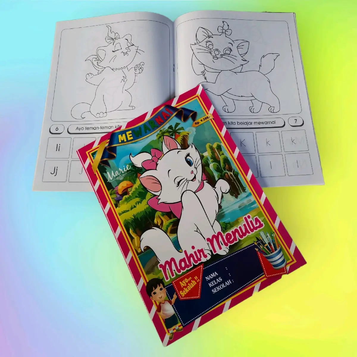 Paket 5 Buku Mewarnai Anak Perempuan A4 / Random - Shop | Tokopedia