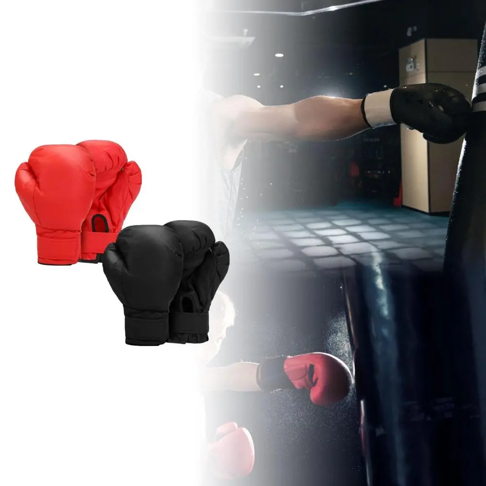 2 Pair Boxing Gloves Kickboxing Professional Punch Mitts Punching Bag Gloves for Grappling Workout Karate Fighting MMA Muay Thai