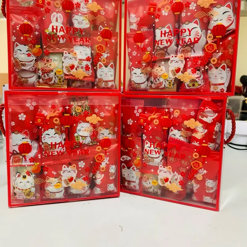 Kẹo Hạnh Phúc Ăn Vặt Viên Kẹo Candy Food handmade từ bơ, sữa, hạt dinh dưỡng và hoa quả sấy dẻo 0