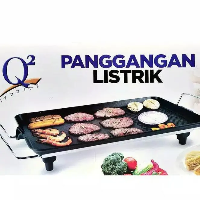 PEMANGGANG ELEKTRIK PANGGANGAN LISTRIK BBQ ELECTRIC GRILL PAN Q2 2848