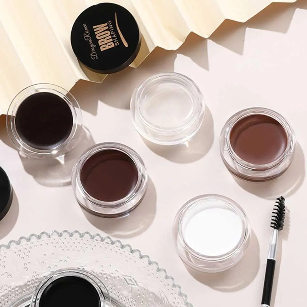 O.TWO.O Eyebrow Cream 2-in-1 Eyebrow Gel Waterproof Wax Pomade Cream Eyebrow Eyebrow V1A2