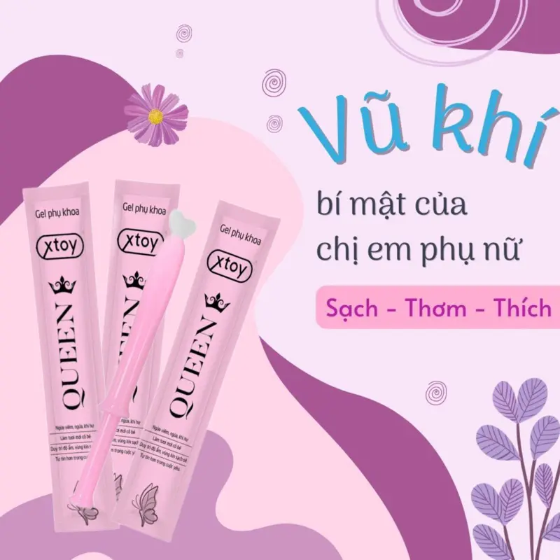 Dung dịch vệ sinh phụ nữ đũa thần inner XTOY QUEEN, vệ sinh vùng kín an toàn, tiện lợi 2
