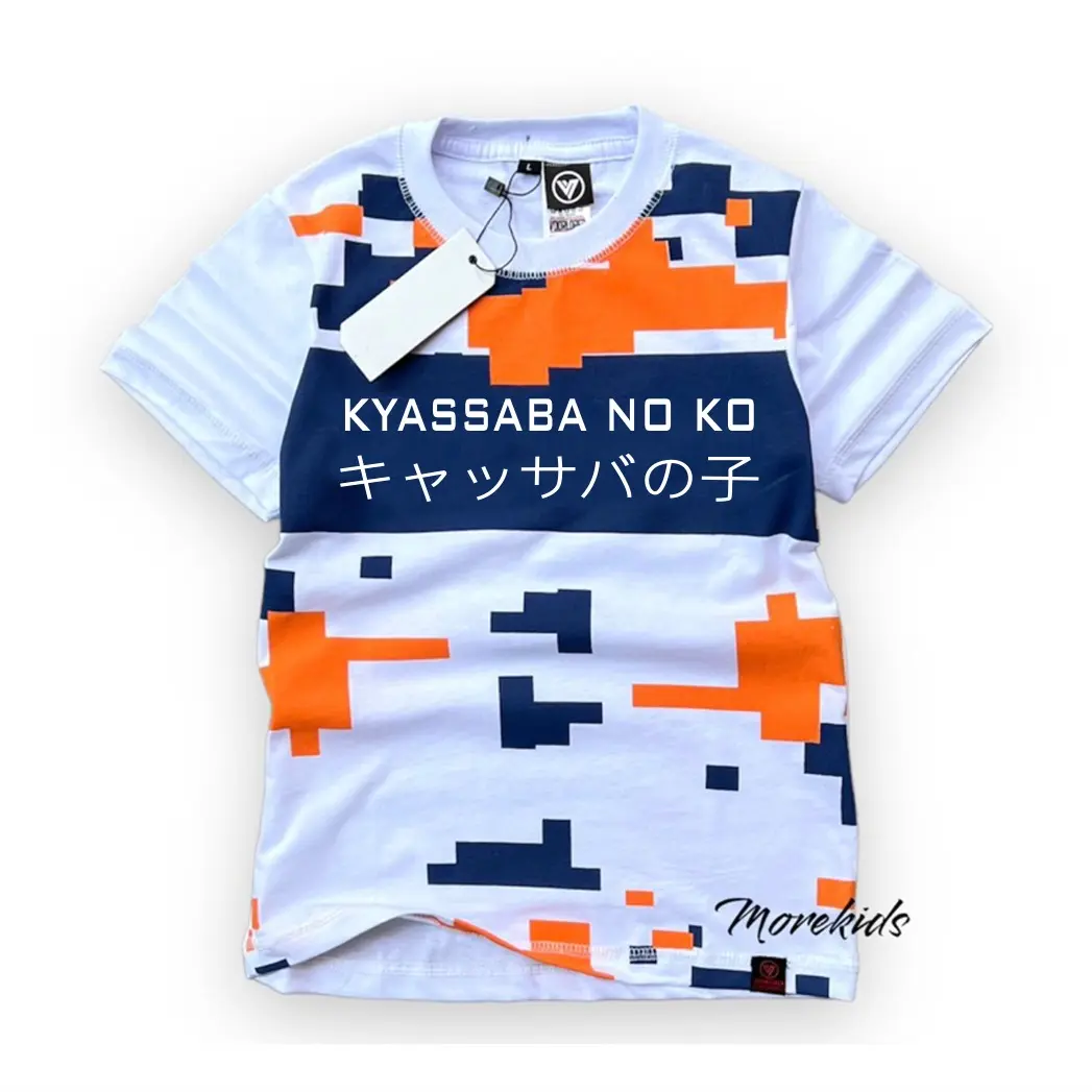 Kaos anak cowok distro kyassabanoko 1-8tahun bahan 100% katun combed Polo Cotton Perempuan
