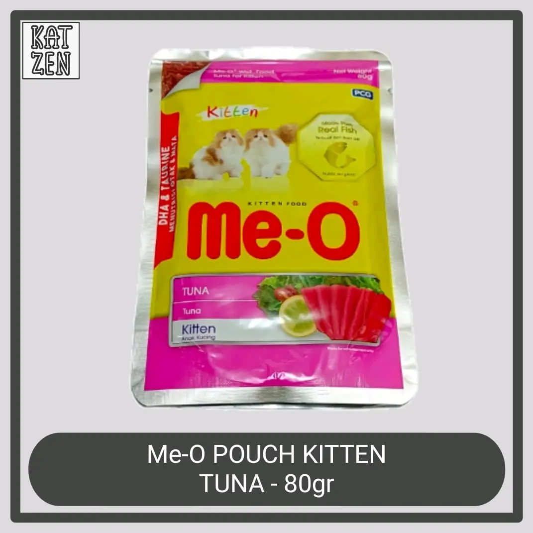 Makanan Kucing Meo Pouch Kitten 80 Gram
