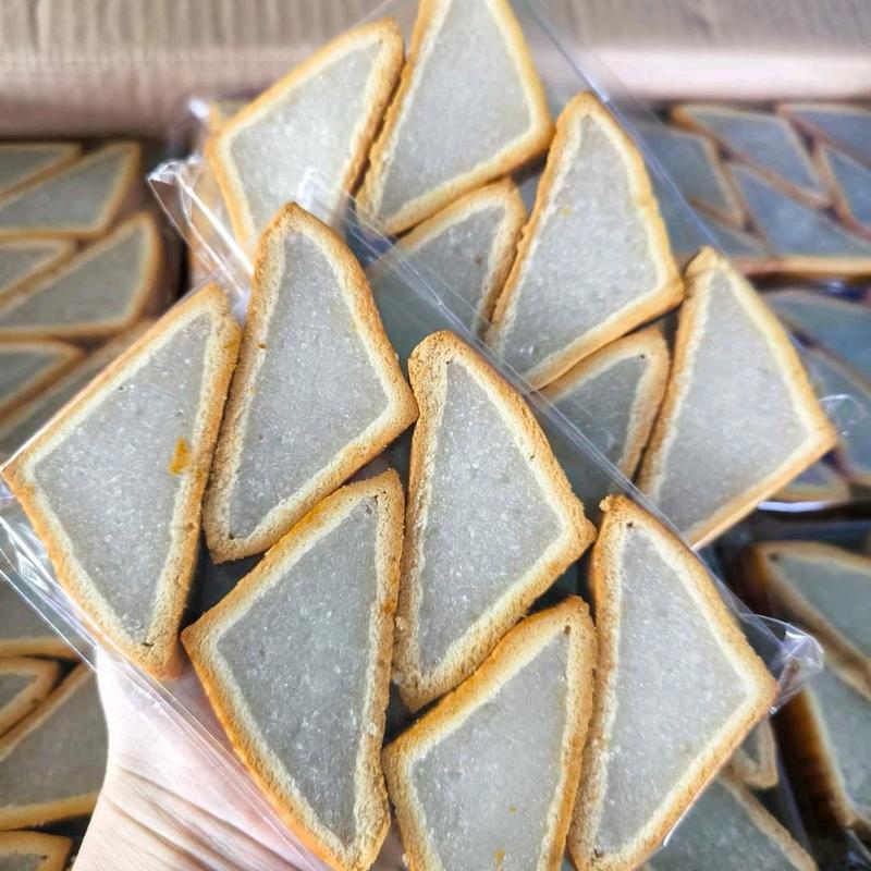 Combo 5 Gói Bánh xà lam dừa nướng, bánh in xưa, bánh dẻo, bánh chao, bánh hạnh nhân, bánh ăn chay Hoa Nắng homemade Thức Ăn Food Ăn Vặt