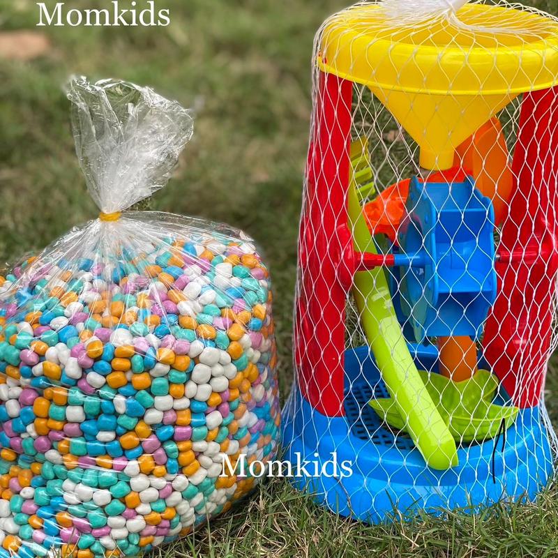 đồ chơi xúc cát hạt sứ set 3kg hạt sứ kèm guồng cát