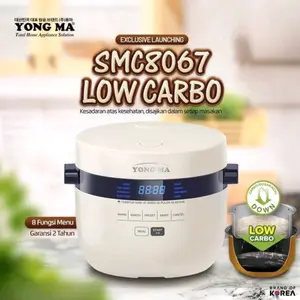 Yong Ma Rice Cooker Low Carbo 2 liter SMC 8067