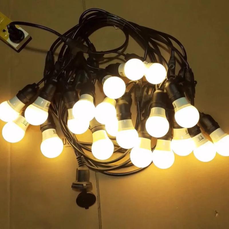 Product Introduction of Bóng Đèn Led 3W Trắng Vàng trang trí dây 5