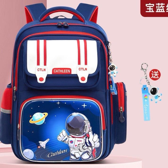 ￼AD40 Ba Lô Chống Gù, Cặp Chống Gù Cho Học Sinh Tiểu Học Chống Thấm Nước size 42 dành cho bé  28kg đến 45kg 6
