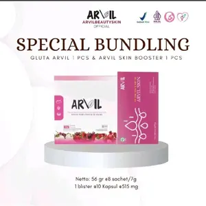 Special Bundling Gluta Arvil Level Up 1 Pcs + Booster Arvil skin 1 Pcs