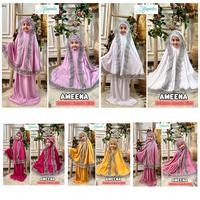 Gambar Mukena  Mukenah Anak Terbaru Ameena Kids Ori Danisha Hijab dari Lova Lipa Hijab Kota Tangerang Selatan 5 Tokopedia