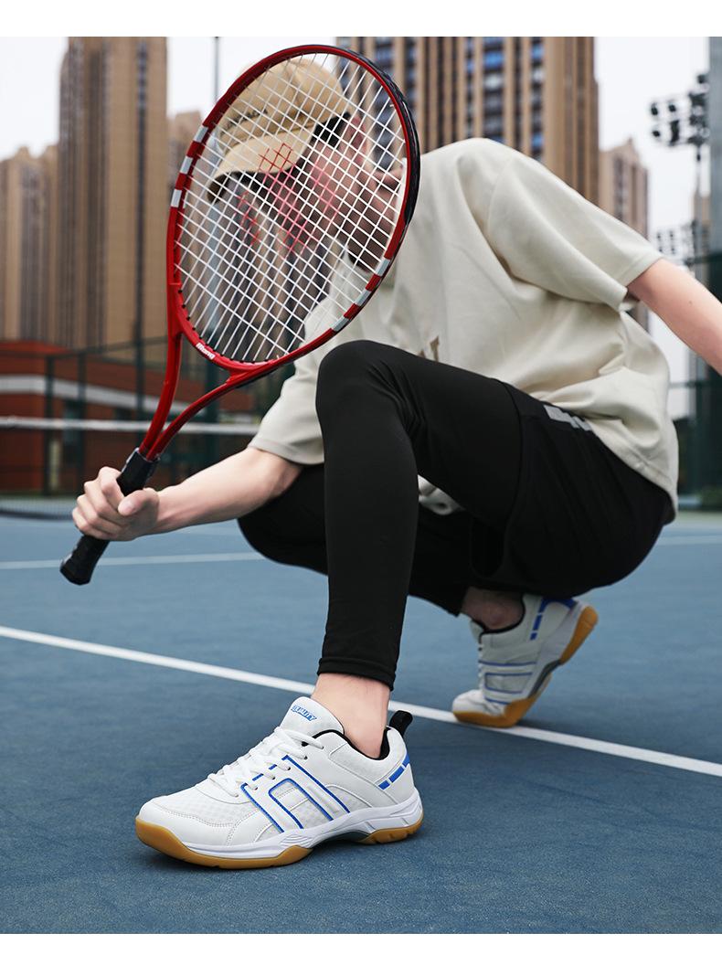 Product Introduction of Professional Volleyball Shoes Male Badminton Shoes Female New Table Tennis Ball Shoes Non-Slip Training Shoes Sneaker Couple Tennis Shoes 12