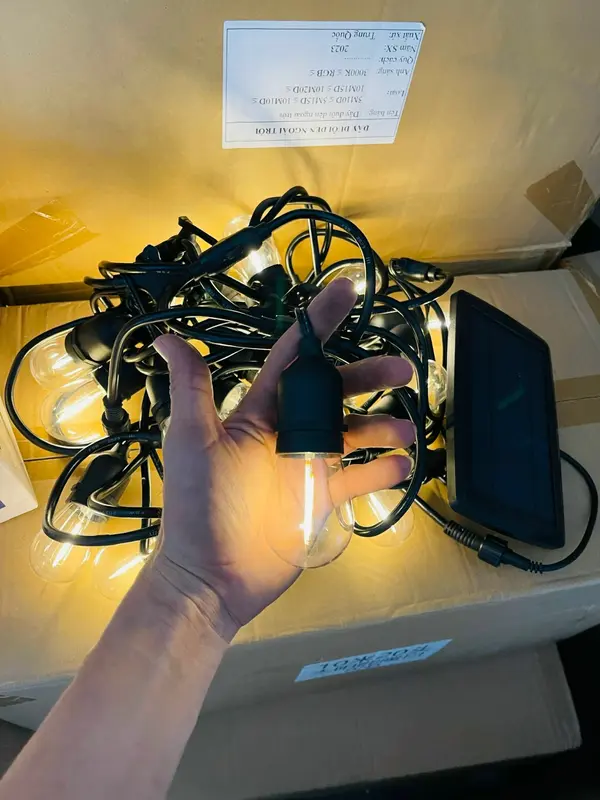 Đèn led dây trang trí năng lượng mặt trời 5
