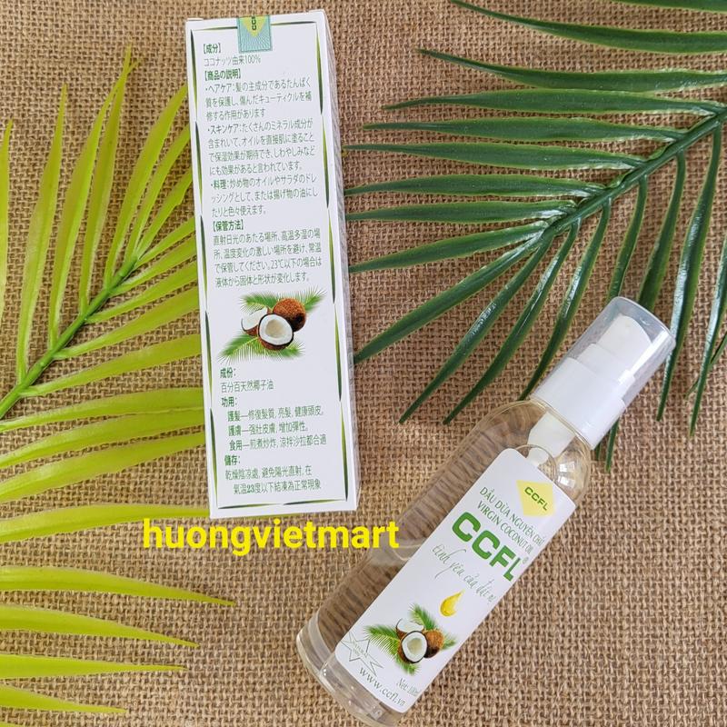  Dầu Dừa Dưỡng Ẩm Da 100ml ủ tóc tẩy trang dầu dừa truyền thống chính gốc Bến Tre 
