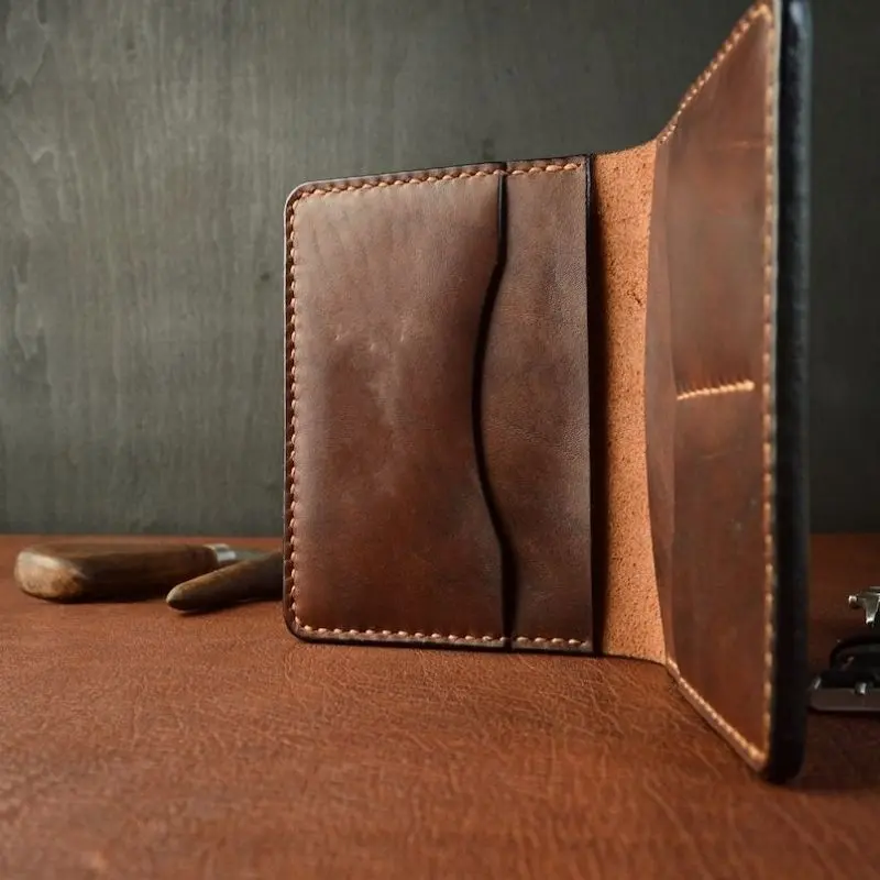 Ví Đựng Hộ Chiếu Passport May Thủ Công, Passport Wallet handmade 1