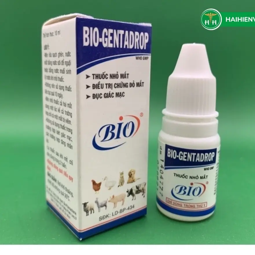 Bio gentadrop 10ml - nhỏ mắt gà