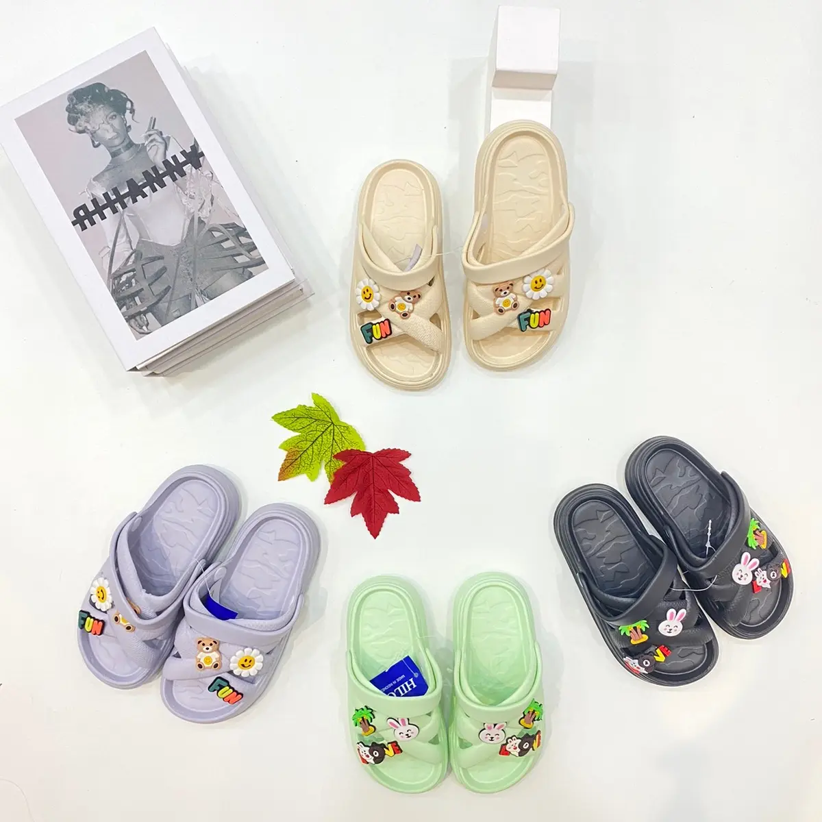 Sandal karet anak wanita