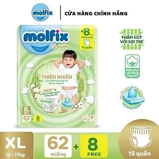 Product Introduction of Bỉm/Tã Mofix Thiên Nhiên Ultra Dán/Quần Gói Lớn Siêu Cộng Miếng S84/M84/L76/XL70/XXL64 Cho Bé 12
