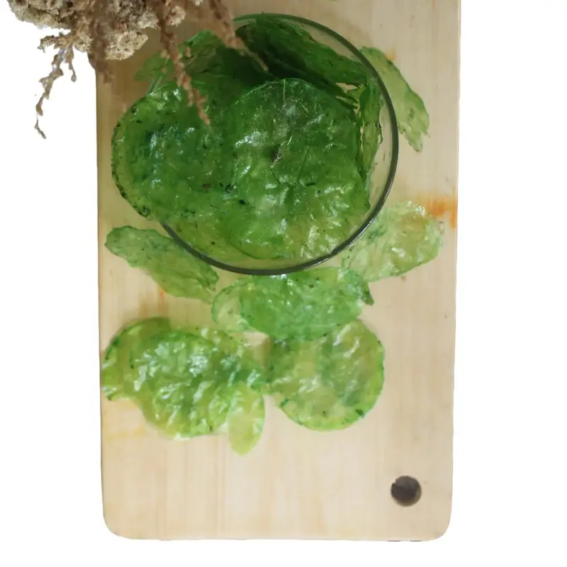 KERIPIK KACA RASA RUMPUT LAUT kripca beledag Snack Food Kripik cemilan kering Kripik keripik kaca well 3