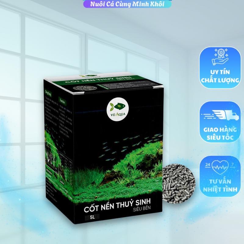 Cốt nền Vũ AQUA trồng thuỷ cây thuỷ sinh cho hồ cá