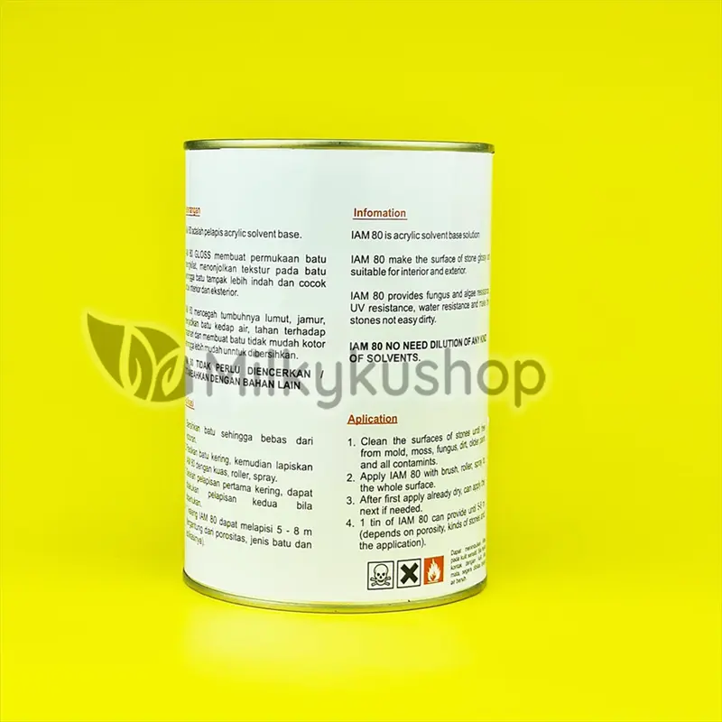 COATING BATU ALAM AM 80 DOFF 850 ML PERNIS CAT PELAPIS 1
