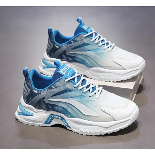 Giày nam sneaker thể thao kiểu dáng mới, màu loang hot đơn giản đế cao su non (mã C) 0