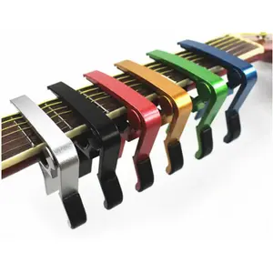 Capo Gitar untuk Gitar, Bass, Akustik, Elektrik, Ukulele, Bahan Aluminium Alloy