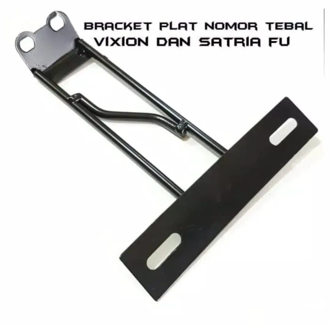breket dudukan plat nomor depan Vixion/satria Fu 150