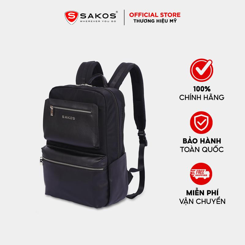 [ SAM x SAKOS ] Balo Laptop Du Lịch Thời Trang Cao Cấp SAKOS MAXIM 15.6 Inch (15.6")